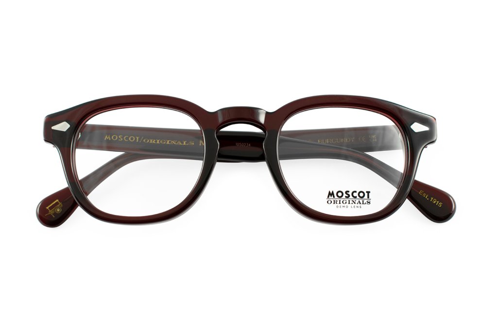 メガネ MOSCOT Moscot - LEMTOSH - burgundy demo len Moscot - Lemtosh - Burgundy